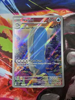 Pokemon Wailord 162/159 Illustration Rare Journey Together - Image 1