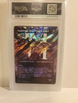 Sephiroth #527 PSA 10 GEM MINT Borderless Surge Foil | Final Fantasy MTG Collect - Image 2
