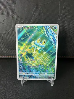 Pokemon TCG: Chaos Rising - Froakie (088/086) Illustration Rare Full Art Holo - Image 1