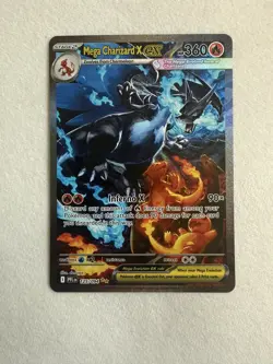 Mega Charizard X ex - SIR - 125/094 Phantasmal Flames - PACK FRESH - Pokemon TCG - Image 1