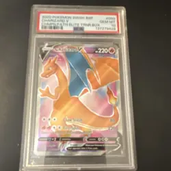 The Pokemon Company Charizard V SWSH050 SWSH Promo Holo 2020 English PSA 10 - Image 2