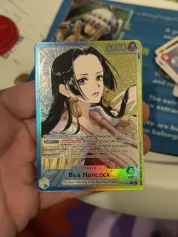 Boa Hancock Alt Art Leader OP-14 One Piece Special Foil OP14-041 TCG - Image 1