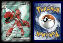 Scizor ex 195/162 Ultra Rare Temporal Forces Pokemon Card - Image 1