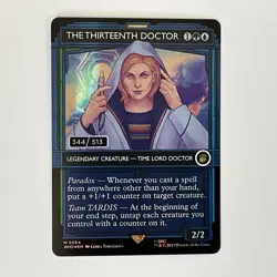 MTG The Thirteenth Doctor *SERIALIZED FOIL* Doctor Who (344/5013) NM/MT - Image 1