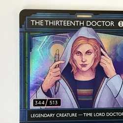 MTG The Thirteenth Doctor *SERIALIZED FOIL* Doctor Who (344/5013) NM/MT - Image 3