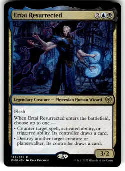 Dominaria United Magic: The Gathering Ertai Resurrected MTG - Image 1