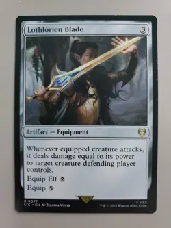 MTG Lothlorien Blade Commander: LotR: Tales of Middle-Earth Regular Rare - Image 1