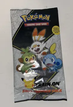 Pokemon TCG: First Partner Pack - Galar (3 Oversized Cards) 820650809613 - Image 1