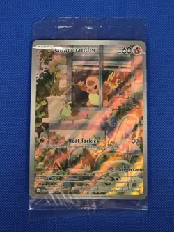 Pokemon Centre Charmander Obsidian Flames Stamped Promo Card Sealed - Image 1