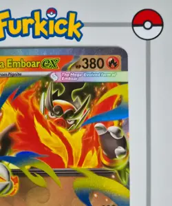 Mega Emboar ex MEP 035 | Black Star Promo | Standard | Pokemon Card | NM - Image 4