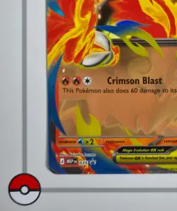 Mega Emboar ex MEP 035 | Black Star Promo | Standard | Pokemon Card | NM - Image 5