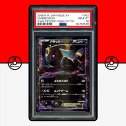 Pokemon PSA 10 Umbreon EX XY10 Awakening Psychic King 042/078 1st Ed Japanese - Image 1