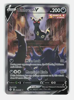 Pokemon TCG Umbreon V Evolving Skies 189/203 Holo Ultra Rare - Image 1