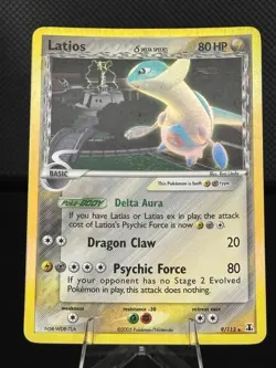 Latios 9/113 Delta Species Holo Rare 80 HP Basic Pokemon TCG 2005 - Image 1