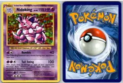 Nidoking 45/108 Holo Rare Evolutions Pokemon - Image 3