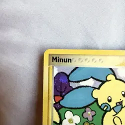 Pokemon TCG Minun Holo Rare Card 4/17 Pop Series 3 - Image 2