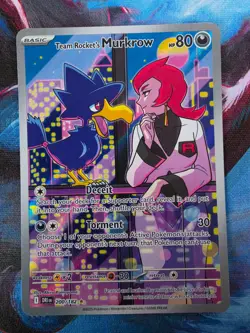 Pokemon Team Rocket's Murkrow Destined Rivals 200/182 (NM/M) - Image 1