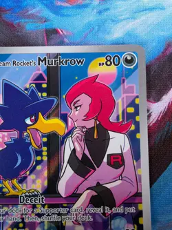 Pokemon Team Rocket's Murkrow Destined Rivals 200/182 (NM/M) - Image 3