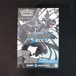 Pokemon TCG Scarlet & Violet—Black Bolt Booster Bundle Box 6 Packs English 2025 - Image 1