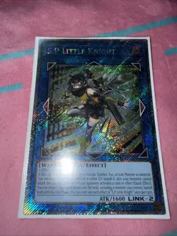 S:P Little Knight 1st Edition Platinum Secret Rare RA03-EN049 Yu-Gi-Oh! - Image 1