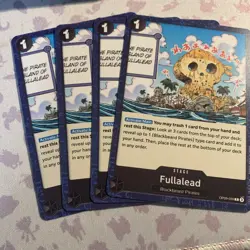 4X (PLAYSET) Fullalead OP09-099 One piece TCG - Image 1