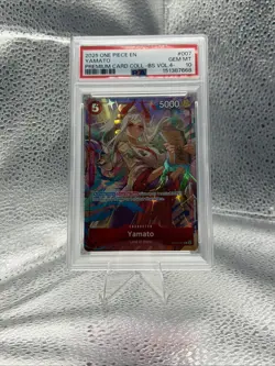 One Piece Yamato Premium Card Collection Eb01-007 Psa 10 - Image 1