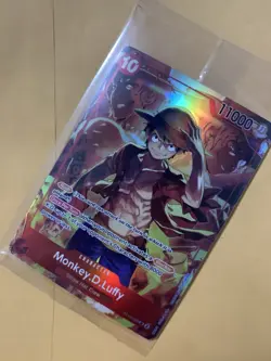 Monkey D. Luffy SR ST10-006 - Treasure Booster Promo Card - One Piece TCG Sealed - Image 2