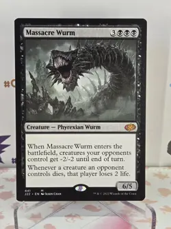 MTG Massacre Wurm 441 MTG Jumpstart 2022 (J22) Magic The Gathering - Image 1