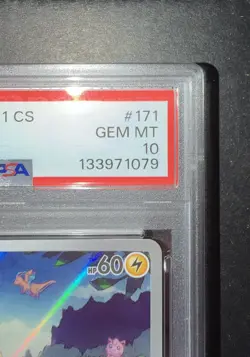 PSA 10 Pikachu # 151C 171 Collect 151 Chinese 2025 Pokemon Card - Image 4