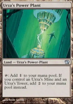 Urza's Power Plant - Foil LP, English MTG 9th Edition - Image 1