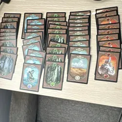 Wizards Of The Coast MTG Land Lot - Image 1