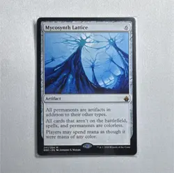 Wizards of the Coast MTG Mycosynth Lattice Mythic BBD 241/254 EN Regular 2018 - Image 1