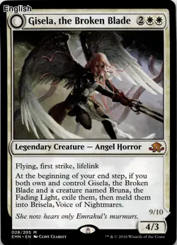 Gisela, the Broken Blade Eldritch Moon [EMN - 28] EN NM - Image 1