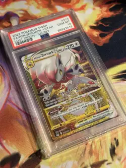[PSA 10] Hisuian Zoroark Vstar 213/196 💎 Pokemon Lost Origin - Image 2