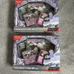 Pokemon TCG: Houndstone Ex Box NEW SEALED X2 - Image 1