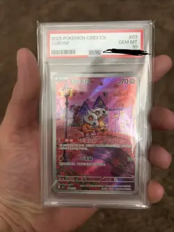 Pokemon TCG CBB3 CS Cubone #07 PSA 10 Chinese Holo Full Art Card 2025 - Image 1