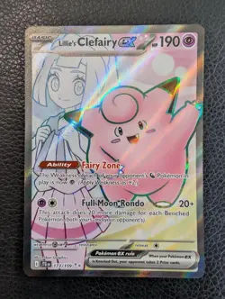 Lillie's Clefairy ex - 173/159 Journey Together (Pokemon) - Image 1