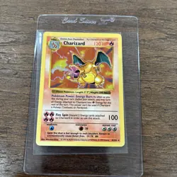 1999 Pokemon Shadowless Charizard Holo #4/102 - Image 1