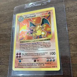 1999 Pokemon Shadowless Charizard Holo #4/102 - Image 5