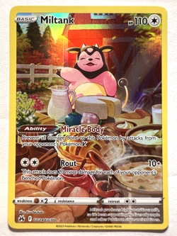 Pokemon TCG Miltank GG24/GG70 Crown Zenith: Galarian Gallery See Description (1) - Image 1