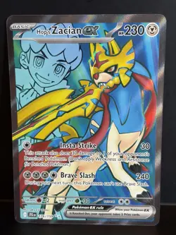Hop's Zacian ex - NM 176/159 Holo - JTG - Pokemon TCG - Image 1