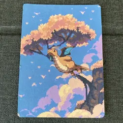 Pokemon Dragonite custom bookmark Illustration Rare - Fan Art - Image 3