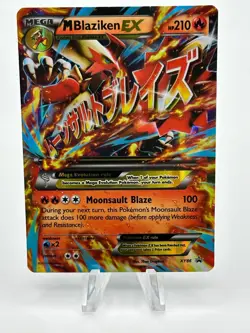 2015 XY M Blaziken EX Black Star Promo #XY86 NM Pokemon - Image 1