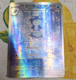 The Pokemon Company Poliwhirl 175/165 SV 151 Holo Illustration Rare English - Image 1