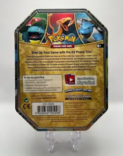 (*403042*) Pokemon 2016 Charizard EX Power Trio Collectors Tin - Factory Sealed - Image 4