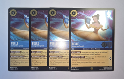 Disney Lorcana The First Chapter Belle Strange but Special #142 Foil NM/M X4 - Image 1