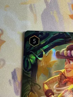 Lorcana Foil Woody - Jungle Guide Set Champs Top-8 Promo Wilds Unknown 54/P3 - Image 3