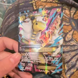 Pokemon TCG M Ampharos EX 88/98 Ancient Origins Full Art Holo ENG - Image 2