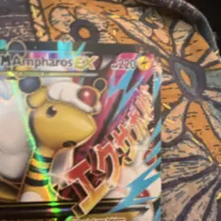 Pokemon TCG M Ampharos EX 88/98 Ancient Origins Full Art Holo ENG - Image 4