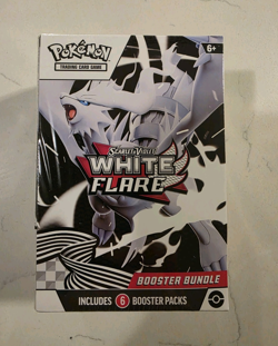 Pokemon TCG Scarlet & Violet—White Flare Booster Bundle Box 6 Packs English 2025 - Image 1